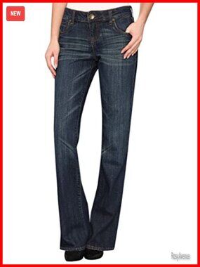 KUT from the Kloth Natalie High Rise Bootcut Jeans High Rise Boot Cut